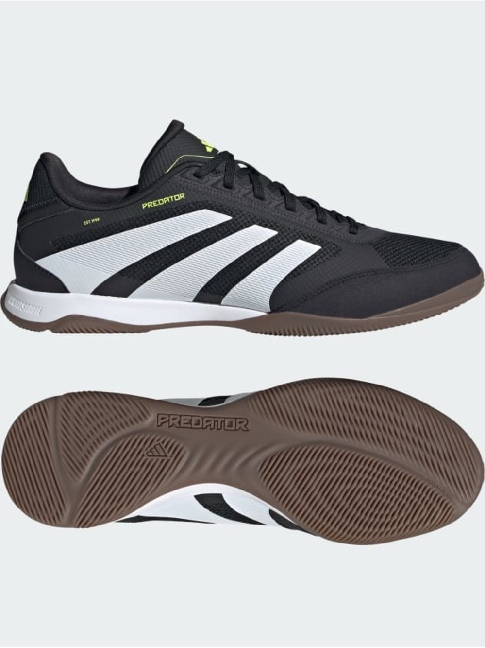 Brand New adidas Predator Indoor Training Shoe - Black/White T135